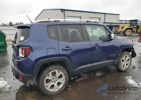 2016 Jeep Renegade Limited из США, поврежденный, VIN ZACCJBDT8GPD15059